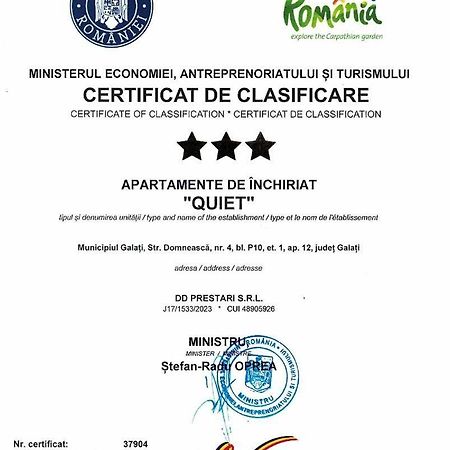 Apartament Quiet غالات المظهر الخارجي الصورة
